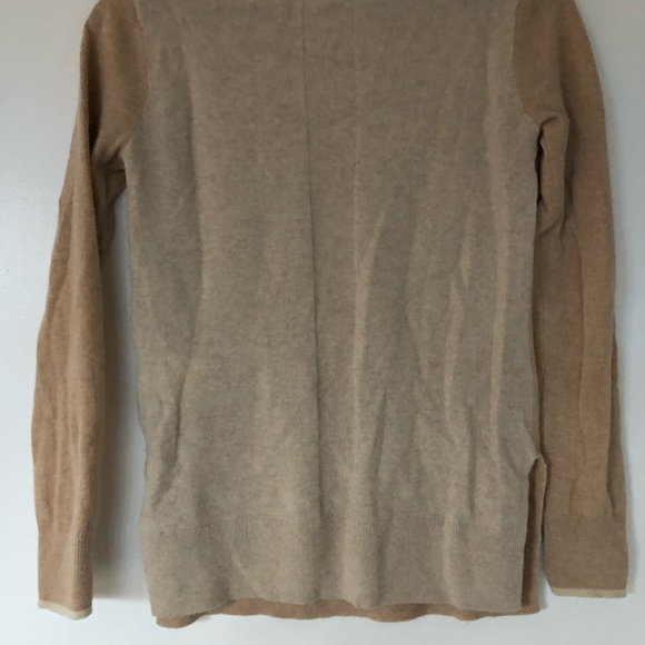 Two-tone Club Monaco Cashmere Sweater - Picture 2 of 4